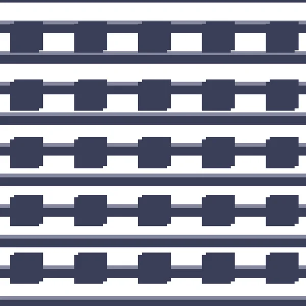 Ilustración cuadrada sin costura vector patrón — Vector de stock