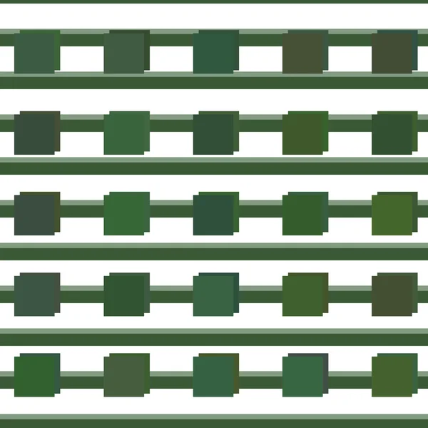 Fyrkantig seamless mönster vektor illustration — Stock vektor