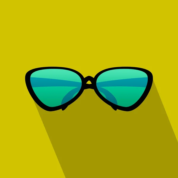 Glasses Icon. Vector illustration. Elements for design — Stock Vector
