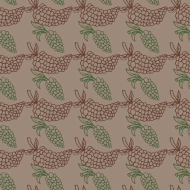 Üzüm sorunsuz vektör çizim