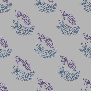 Üzüm sorunsuz vektör çizim