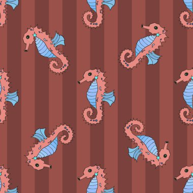 Denizatı sorunsuz vektör çizim