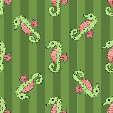 Denizatı sorunsuz vektör çizim