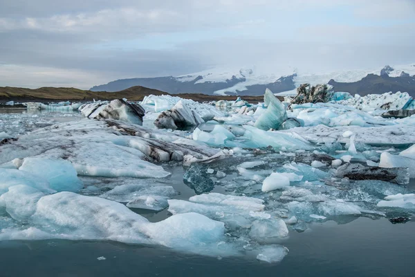 Glaciärlagunen glaciären lagunen på Island — Stockfoto