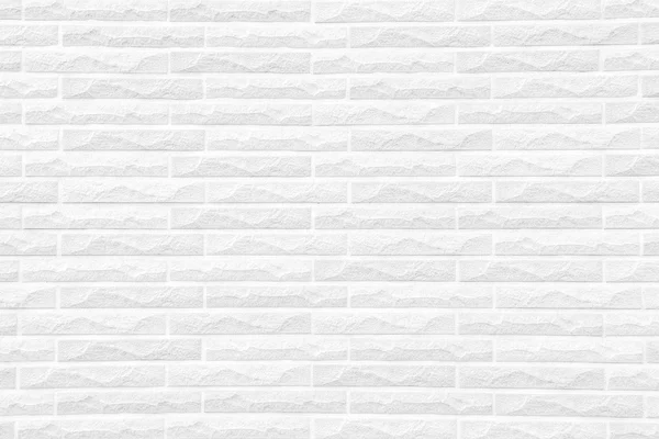 白色曲柄砖墙纹理背景 — 图库照片