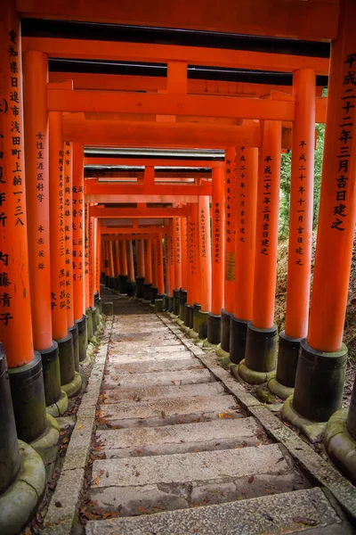 Sanctuaire fushimi inari à kyoto, Japon — Photo