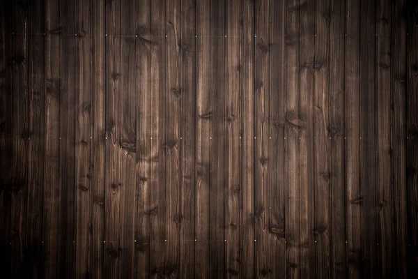 暗い茶色の木の板テクスチャ背景 — ストック写真
