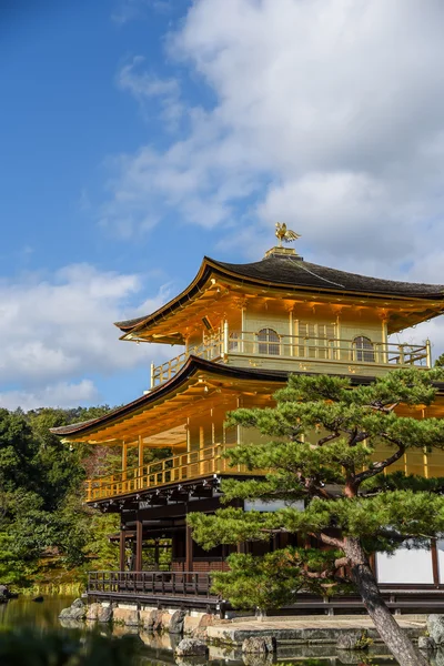 Kinkakuji tempel in Kyoto, Japan — Stockfoto