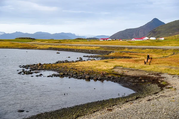 Wybrzeża, w pobliżu obwodnicy Islandii — Zdjęcie stockowe