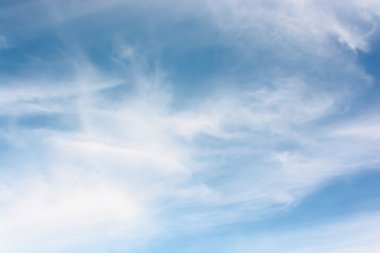 İncecik bulut, gökyüzü arka plan