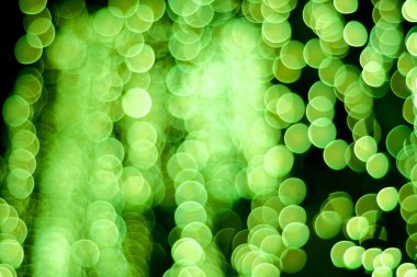 bulanık yeşil ışık