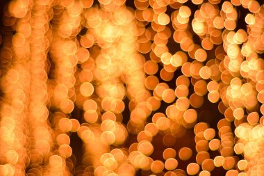 bulanık turuncu ışık