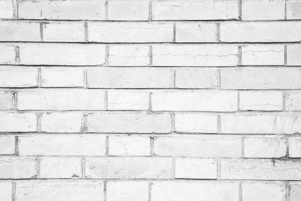 Witte baksteen muur patroon achtergrond — Stockfoto