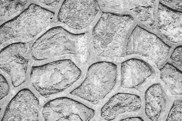 Gray grunge stone wall pattern — Stock Photo, Image