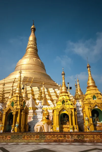 The Shwedagon Pagoda, Yangon, Myanmar — Stock Photo, Image