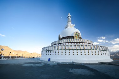 Shanti stupa, leh, ladakh, Hindistan