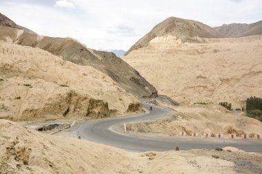 Lamayuru Leh, Ladakh, Hindistan, Moonland peyzaj