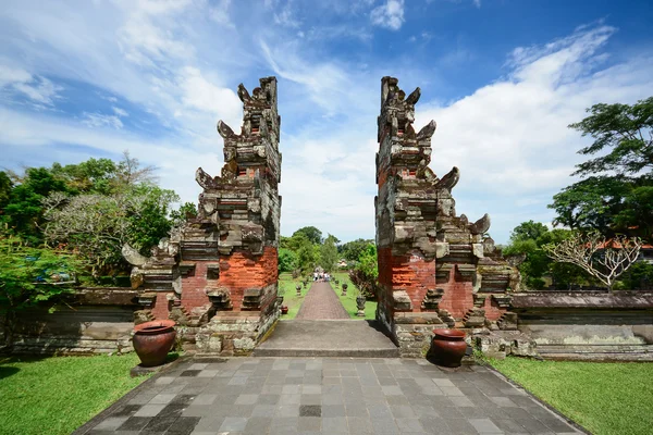 Taman Ayun temple gate, Bali Endonezya — Stok fotoğraf