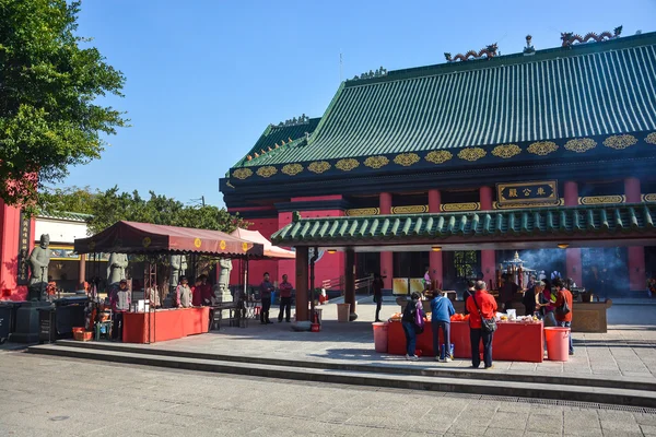 Tempio Che Kung a Hong Kong, Cina — Foto Stock