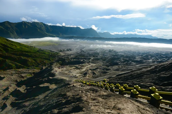 Manzara Tengger Semeru Milli Parkı, çöl — Stok fotoğraf