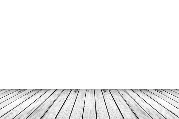 Wood floor texture isolated on white background — Stock Photo, Image