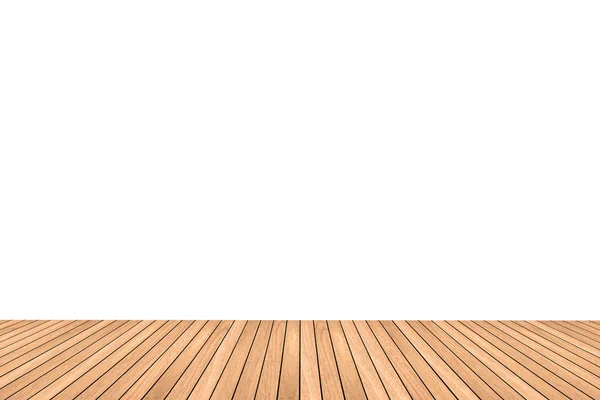 Wood floor texture isolated on white background — Stock Photo, Image