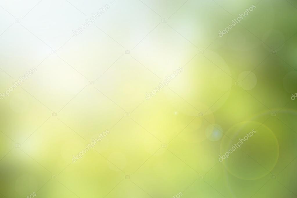 Abstract green nature blurred background