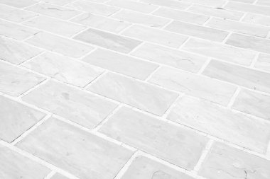 White grunge stone floor pattern