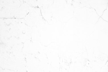 Eski beyaz çatlamak beton duvar