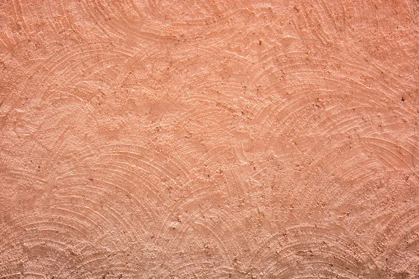 Tessitura della parete in gesso grezzo rosso-marrone — Foto Stock