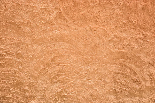 Yellow-brown rough plaster wall texture — Stock Photo, Image