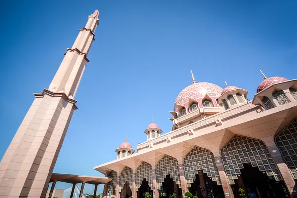 Mešita Putra putrajaya, Malajsie — Stock fotografie