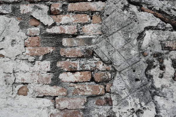 Eski Tip Kırmızı Tuğla Duvar Dokusu Arkaplanı — Stok fotoğraf
