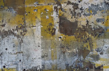 boya sıçramış ahşap