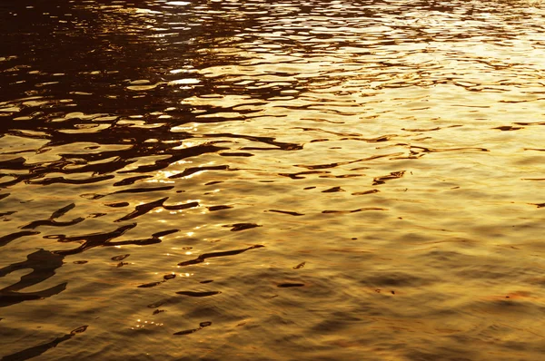 Zonsondergang water achtergrond — Stockfoto