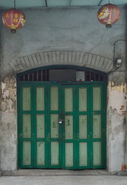 Vintage binasının cephe