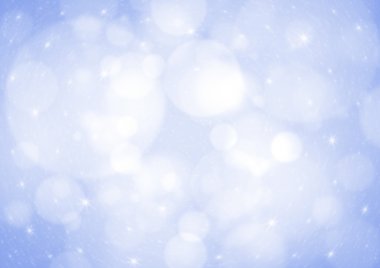Mavi bokeh arkaplanı