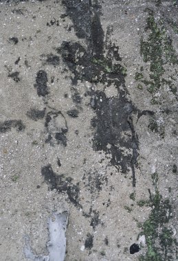 Grunge ve kirli eski çimento duvar