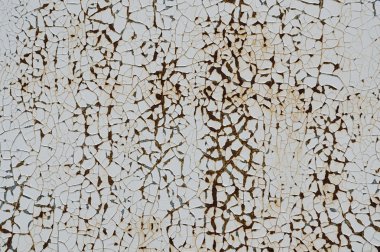 paslı demir sanatsal duvar soyulması boya