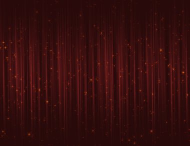 Kırmızı pırıltılı glitter perdeler