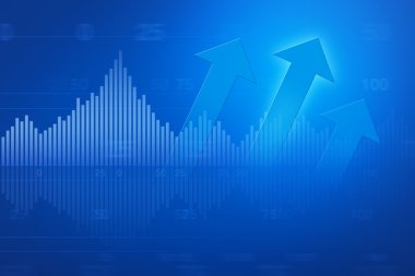 Finans ve iş grafik ve grafik