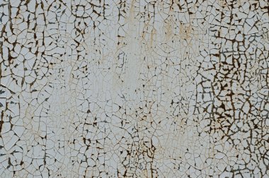 paslı demir sanatsal duvar soyulması boya