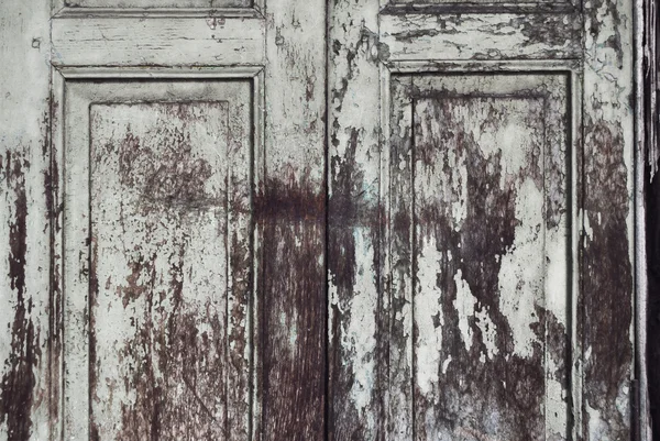 Ahşap kapı doku eski soyulması boya — Stok fotoğraf