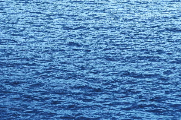 Blauwe water rimpel — Stockfoto