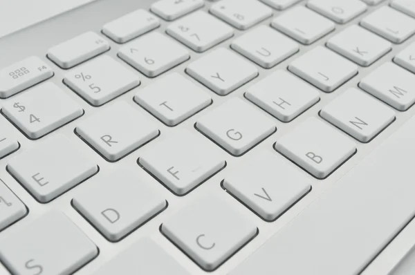 Close-up van het toetsenbord van een moderne laptop — Stockfoto