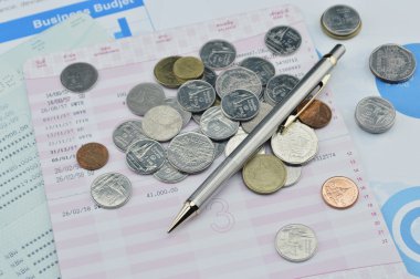 Kalem ve kitap kaydetme para