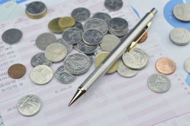 Kalem ve kitap kaydetme para