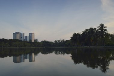 Genel park su birikintisi ile