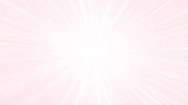 Açık pembe renkli ile a birden parlamak ışık ve parçacıklar