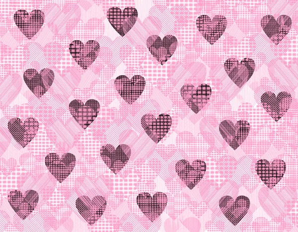 Valentine background in grunge style — Stock Photo, Image